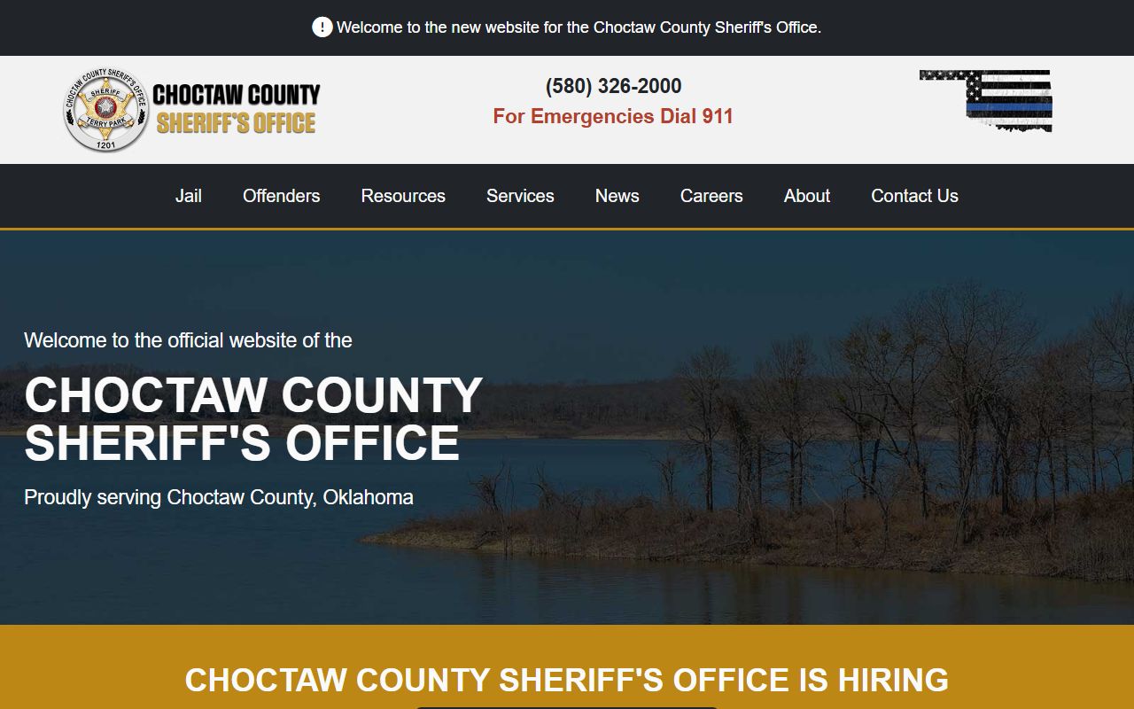 Choctaw County Sheriff's Office booking reports