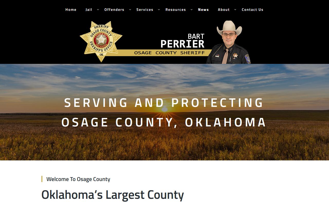 Osage County Sheriff's Office official website