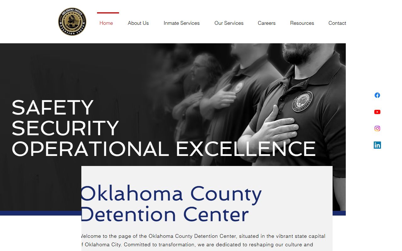 Oklahoma County Detention Center booking reports